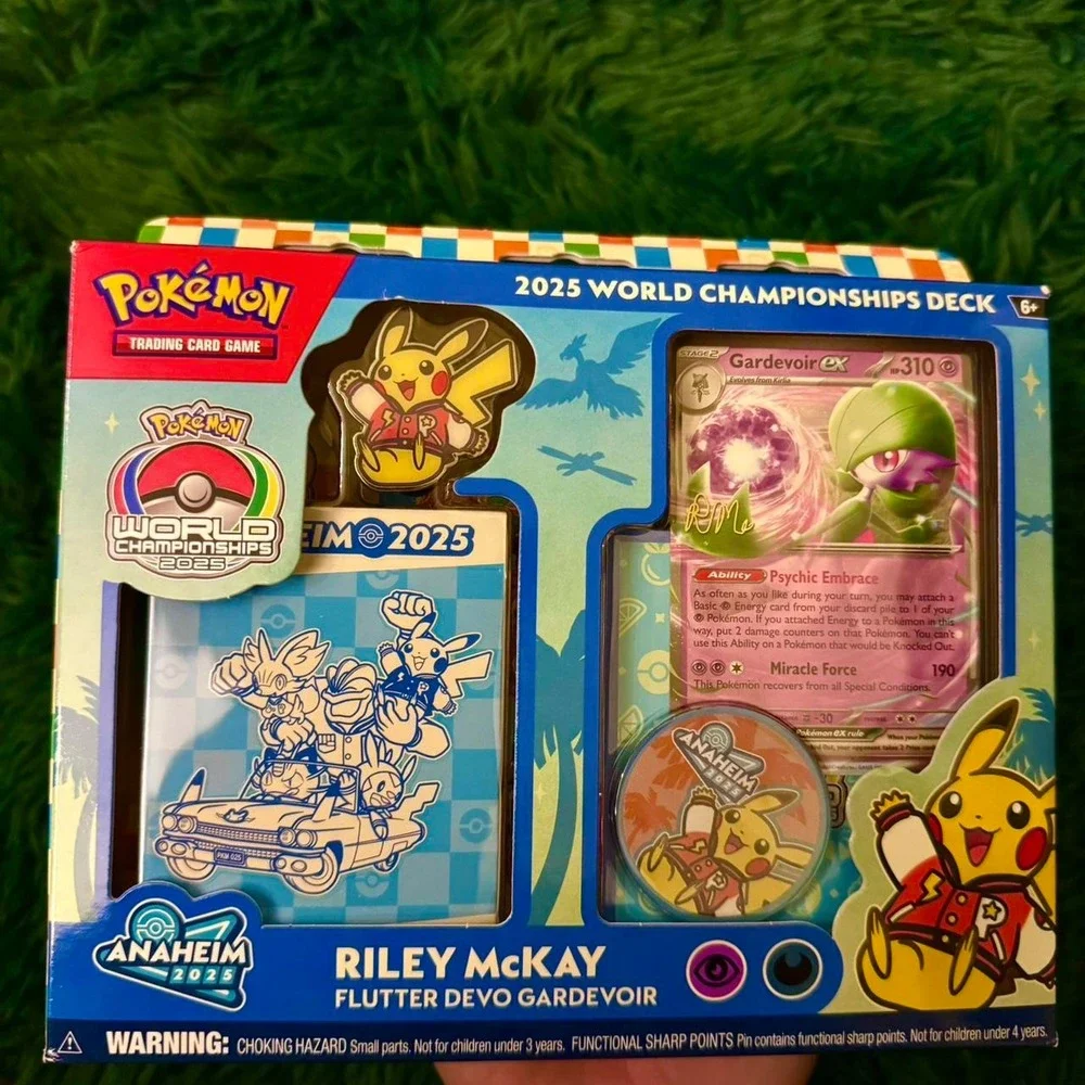 Pokemon 2025 World Championship Deck - Riley Mckay Flutter Devo Gardevoir